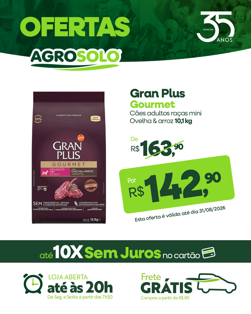 GRAN PLUS GOUMET OVELHA