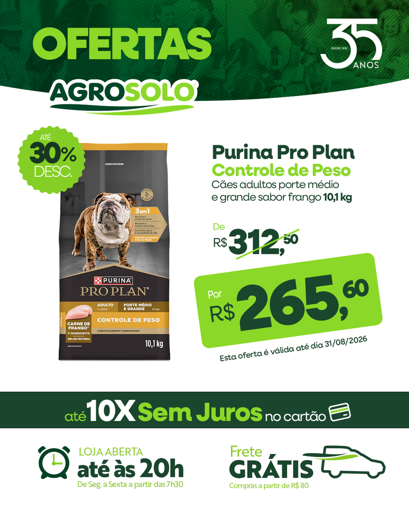 PRO PLAN CONTROLE DE PESO
