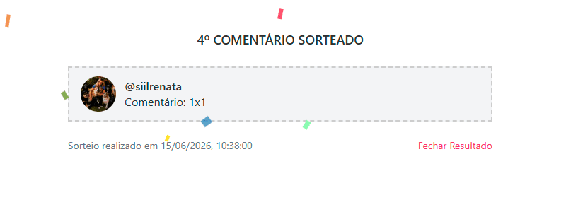 1 ganhador