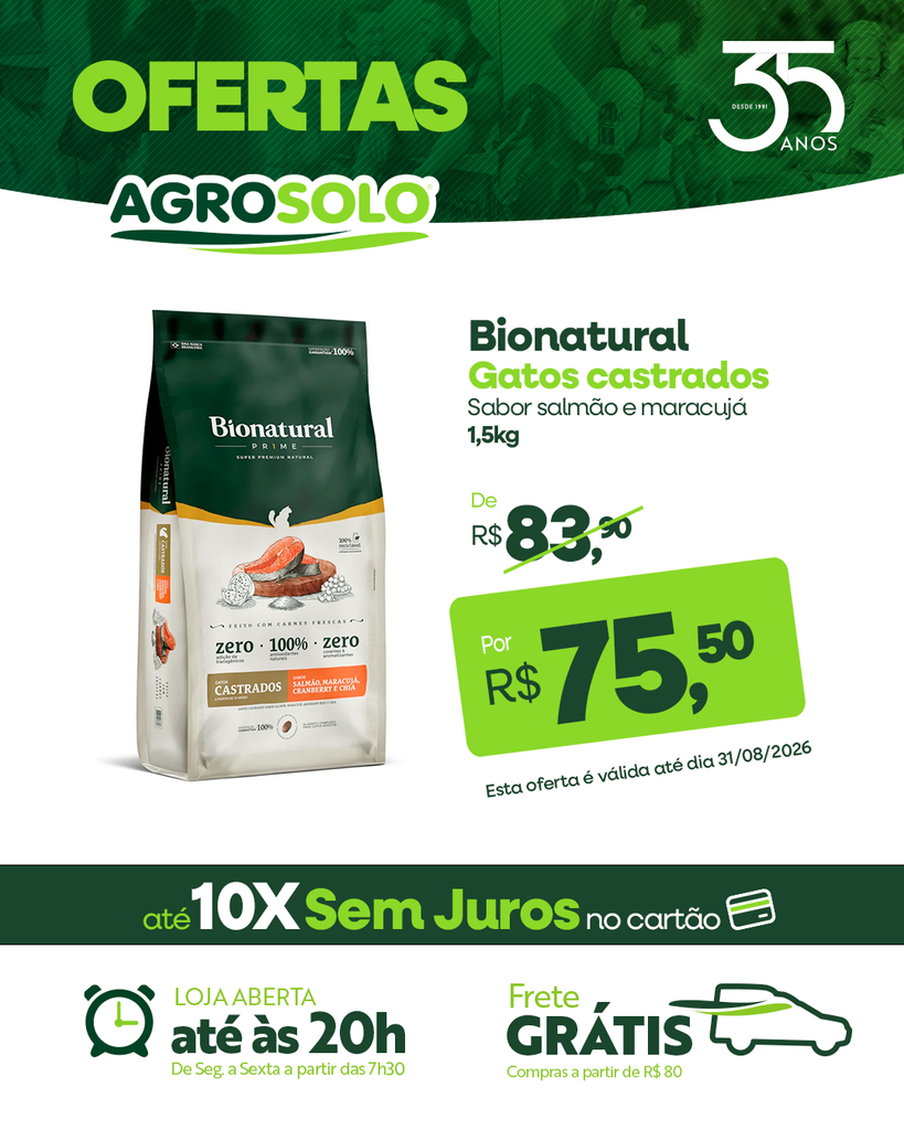 BIONATURAL GATOS CASTRADOS