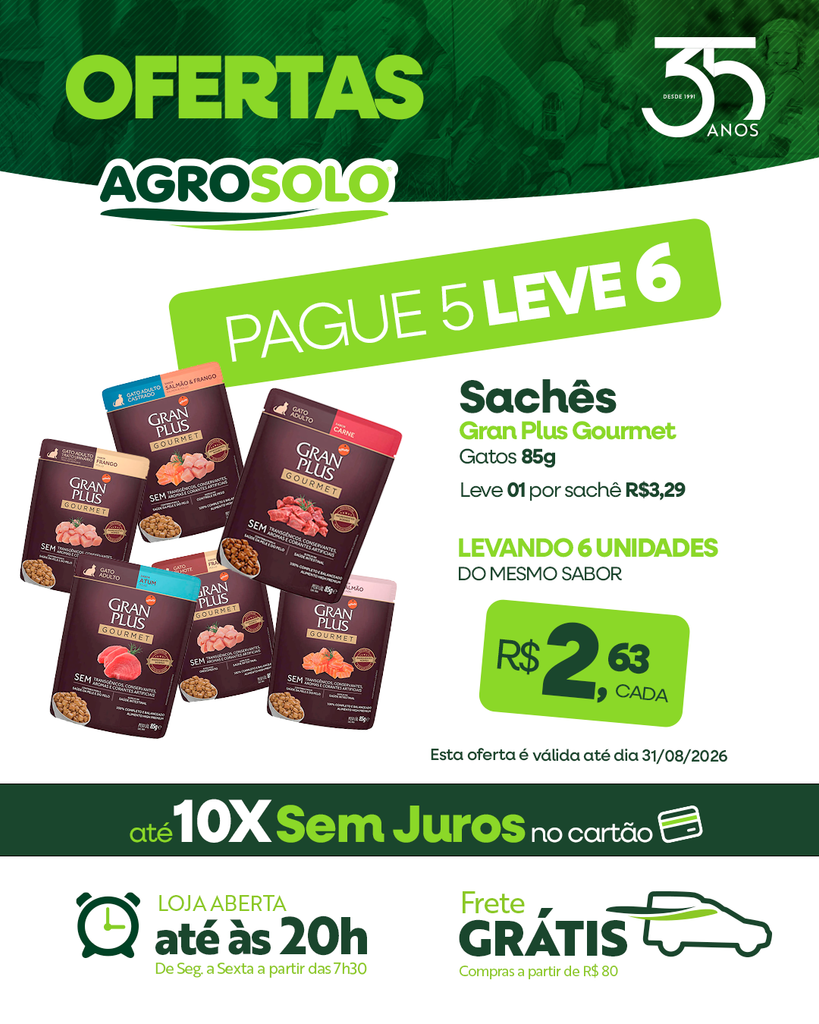 SACHE GRAN PLUS Gatos